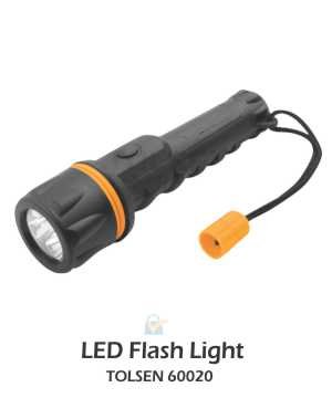 Tolsen 3V  3-Led Flash Light 10M - 60020